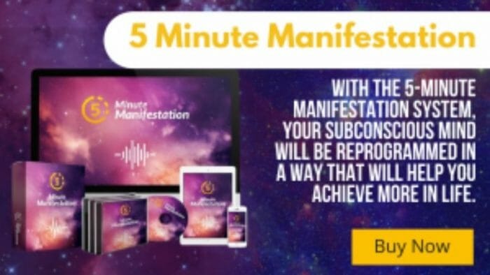 5 Minute Manifestation pricing