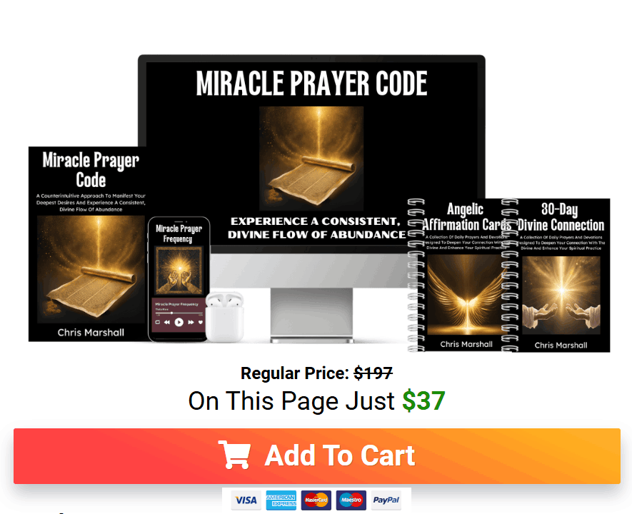 Miracle Prayer Code pricing